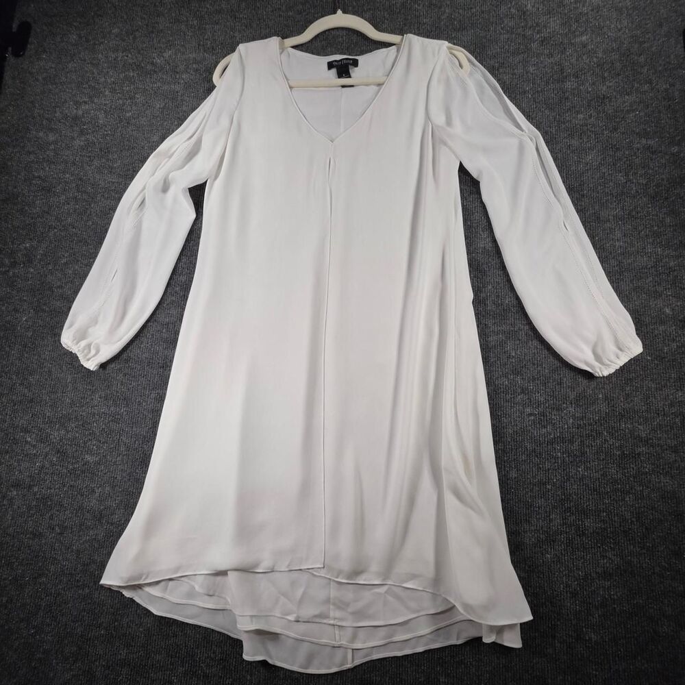 White-house-black-market Women's White Shift-dresses